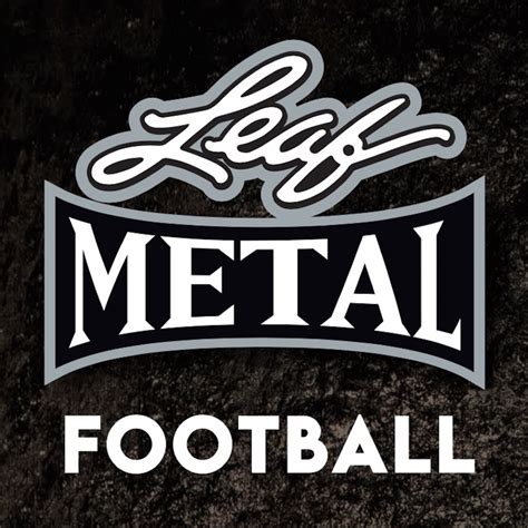 leaf metal football 2024 checklist